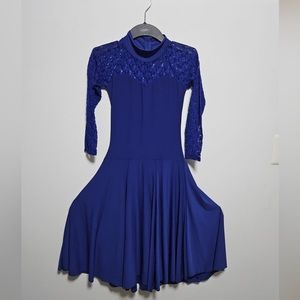 Dance/Halloween costume size:Medium child Color: blue